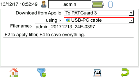 Apollo+ tester download settings